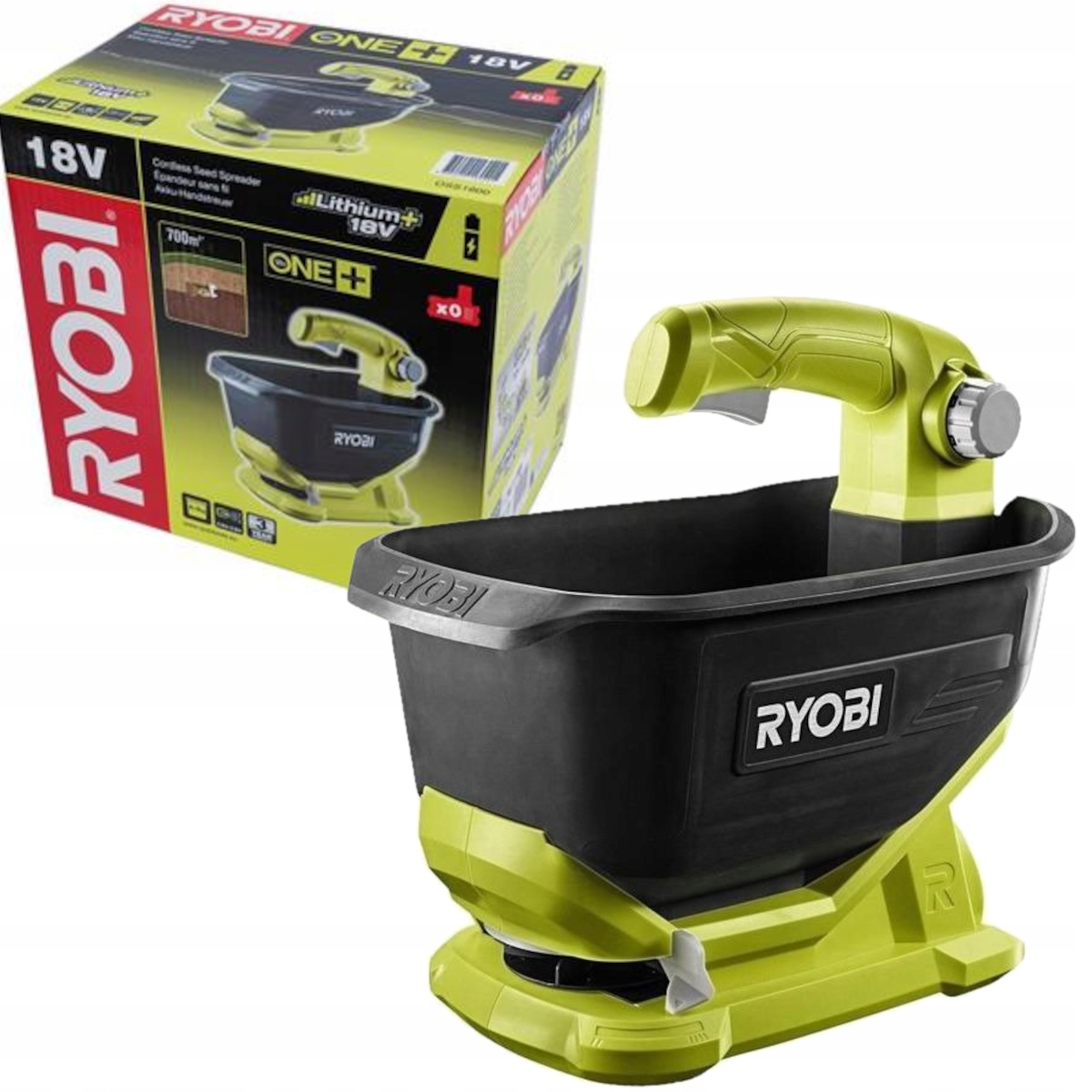 Akumulátorový sejací stroj Ryobi ONE+ 4 l 350 cm